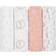 Aden + Anais Essentials 100% Cotton Swaddles Blushing Bunnies 4pk