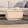 vidaXL 55x56x32 massiv furu Soffbord