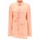 Off-White Twist Shirt Dress - Lyserød