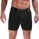 2UNDR Men's Swingshift Boxers - Black/Grey