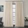 Half Price Drapes BOCH-LN-DW-P Extra Wide Linen Curtain 100 x 120