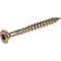 Hillman Power Pro No. 8 X Star Wood Screws 75 pk