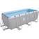 Jilong Frame pool schwimmbecken gartenpool 400x207x122 schwimmbad stahlrahmenpool grau