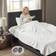 Woolrich Heated Plush to Berber Blankets White