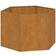 vidaXL Planter Rusty 60x60x45 Corten Steel Brown