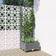 vidaXL light grey, 40 Garden Planter with Trellis PP Raised Bed