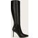 Veronica Beard Lisa Leather Tall Boot Wide-Calf - Black