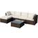 OutSunny 841-096 Outdoor Lounge Set, 1 Table incl. 4 Sofas