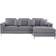 Beliani Left Hand Fabric Corner Sofa 270cm 4 Seater