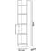 Hanah Home Regal Cason 33 x 29.5 x 150 cm Bücherregal