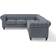 Beliani Right Hand Corner Sofa 280cm 6-Sitzer