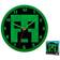 Minecraft Bros wall clock Vægur