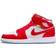 Nike Air Jordan 1 Mid SE GS - Chile Red/White/Pollen