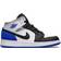 Nike Air Jordan 1 Mid GS - White/Black-Light Smoke Grey/Varsity Royal