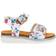 Monnalisa Girls White Cherry Sandals White