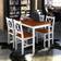 vidaXL Solid Wood Bordgruppe 65x108cm 5stk