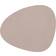 Lind DNA Nupo Glasbrik Curve 11x13 cm Clay Brown Dækkeserviet Brun, Beige