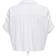 Only Short Sleeved Shirt with Knot Detail - White