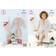 King Cole 5569 Chunky Pattern Girls Bathrobe Snowman