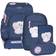 Beckmann Schulrucksack-Set Active Air FLX Pet friends blue