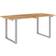 vidaXL 160x80x76 massivt akacietræ Spisebord