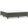 vidaXL Boxspringbett Dunkelgrau 180x200 cm Samt Bettrahmen