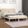 vidaXL Bed Frame Solid Wood Pine