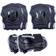 K2 Performance Womens Protective Gear 3 Pack, Blk/Purple/Silv XL