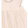 Copenhagen Colors Classic Crisp Poplin Dress w Embroidery - Soft Pink