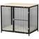 Pawhut Dog Crate with Water-Resistant Cushion Medium 80x71.1cm