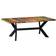 vidaXL Stylish Wooden Mesa de comedor 100x200cm