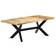 vidaXL Stylish Wooden Dining Table 100x200cm