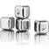 Orrefors City Ice Cube Barutrustning 4st