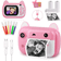 Instant Print Camera for Kids Pink