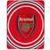 Arsenal F.C. Soft Blankets Multicolour (150x125cm)