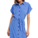 Only Midi Tie Belt Shirt Dress - Blue/Ultramarine