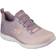 Skechers Women's Summits Bright Charmer Light Mauve Textile/Synthetic Vegan Machine Washable
