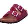 Birkenstock Arizona Festival Fuchsia Natural Oiled Leather Two Bar Mul