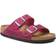 Birkenstock Arizona Festival Fuchsia Natural Oiled Leather Two Bar Mul