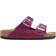 Birkenstock Arizona Festival Fuchsia Natural Oiled Leather Two Bar Mul