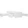 vidaXL High Gloss Soffbord 100x100cm
