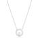 Sif Jakobs Ponza Circolo Necklace - Silver/Transparent/Pearls