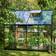 Halls Greenhouses Qube 68 5.1m² 3mm Aluminium Härdat glas