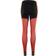 Aclima Women's Woolnet Hiking Longs - Jet Black/Poinciana/Capulet