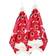 Marimekko Unikko Cream/Dark Red/Pink Küchenhandtuch Weiß, Rot (70x47cm)