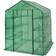 tectake Greenhouse with Tarpaulin 2.1m² Acero inoxidable Plástico