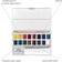 Winsor & Newton Cotman Watercolours Deluxe Sketchers' Pocket Box Half Pans 19-pack