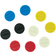 Nobo Magnetic Whiteboard Coloured Magnets 24mm 10-pack