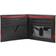 Guess Mesa Double Billfold Wallet - Black/Red