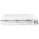 Temprakon Downtopper Zone U-Split Rullemadras Hvid (200x180cm)